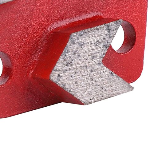 3PCS Trapezoid Diamond Grinding Disc Floor Grinding Pad #30 Grit Metal Scraper Concrete Floor Grinder in Saudi Arabia