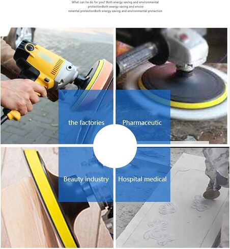 3 PCS 1 "2" 3 "في خطاف وسادة الدعم ولوحة دعم الحلقة 5/16" -24 Throug Da Air Random Orbital Pad Sander/Polisher Pad in Kuwait