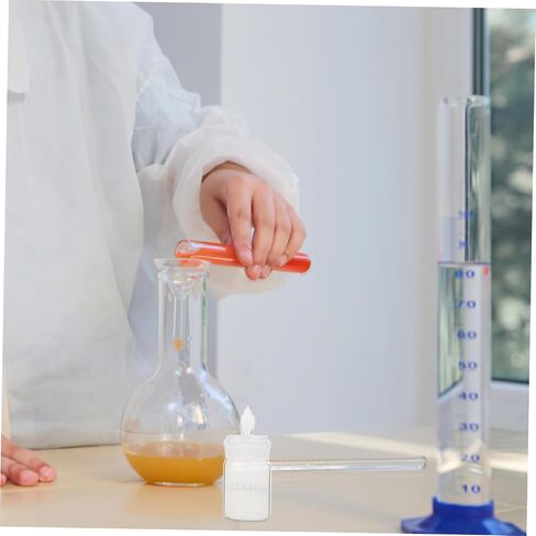 ABOOFAN Laboratory Weighing Bottle Clear Borosilicate Glass Practical Sampling Jar with Lid for Chemical and Biological Weighing in Saudi Arabia