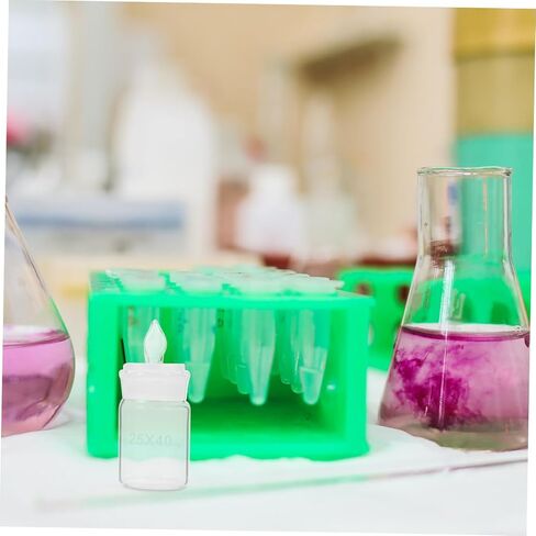 ABOOFAN Laboratory Weighing Bottle Clear Borosilicate Glass Practical Sampling Jar with Lid for Chemical and Biological Weighing in Saudi Arabia