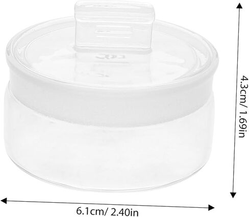 Sealed Lab Weighing Flask Large Volume Pill Container Small to Large Glass Precision Graduations in Saudi Arabia