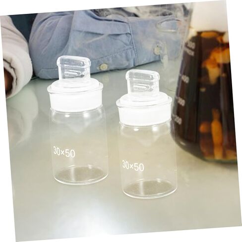 Portable Glass Weighing Bottle for Laboratory Use Accurate Measurement Tool for Experiments Lightweight and Easy to Use Chemical Weighing Holder in Saudi Arabia