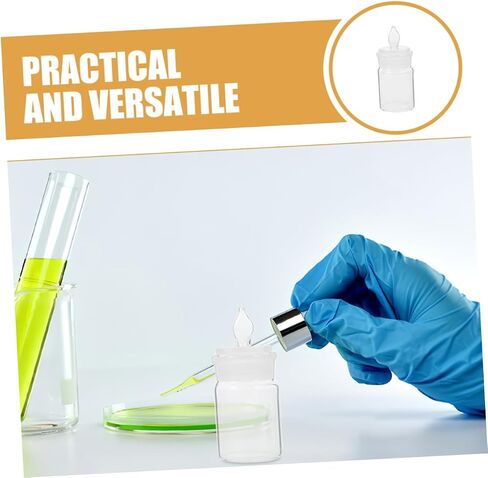 Portable Glass Weighing Bottle for Laboratory Use Accurate Measurement Tool for Experiments Lightweight and Easy to Use Chemical Weighing Holder in Saudi Arabia