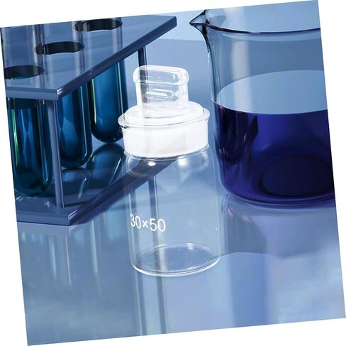 Portable Glass Weighing Bottle for Laboratory Use Accurate Measurement Tool for Experiments Lightweight and Easy to Use Chemical Weighing Holder in Saudi Arabia