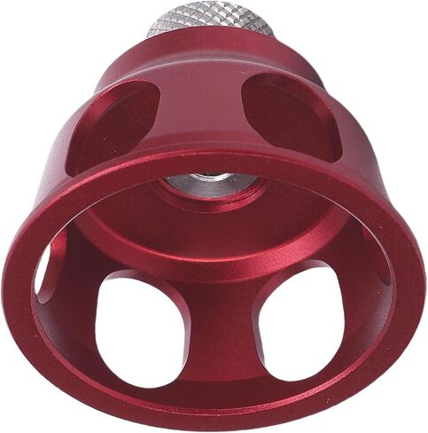 Aramox Straight Hole Drilling Positioner Vertical Hole Locator for Woodworking Aluminum Alloy Drill, 9 Drill Bushings for Precise Drilling, Ideal for Furniture Makers and Enthusiasts in Saudi Arabia