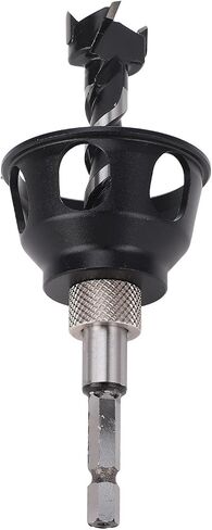 Aramox Vertical Drilling Locator Dog Hole Chamfer Tool Set for Easy Operation, Suitable for Carpentry Enthusiasts, Sturdy Aluminum Alloy Construction in Saudi Arabia