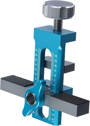 Yunseity Quick Door Alignment,Cabinet Door Installation Positioner Tool, 0-40mm Clamping Range, Drilling Locator with 6mm, 8mm, 10mm Drills Bit for Rebound Device Installation in Saudi Arabia