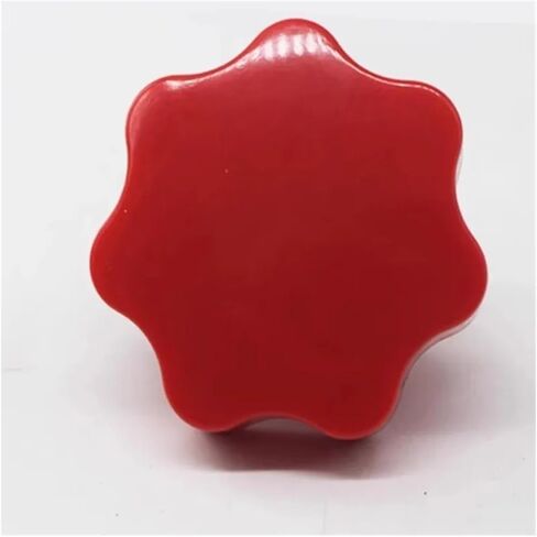 M4 M5 M6 M8 M10 M12 Red Plum اليد تشديد المكسرات 6 نجمة العمياء الثقب اللطيف مقبضات من الصواميل الإبهام البلاستيكية (M10 Head 40mm 2pcs) in Saudi Arabia