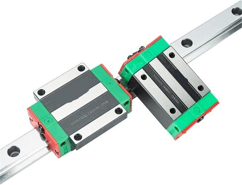 2pcs Linear Guide Rail HGR15-400mm + 4pcs HGH15CA Or + 4pcs HGW15CC Linear Blocks HGH15 HGW15(4pcs HGW15CC) in Saudi Arabia
