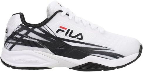 Fila Womens Axilus 2 Energized Tennis Sneakers Shoes - Black, White - Size 6.5 M in Saudi Arabia