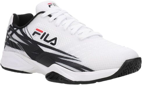 Fila Womens Axilus 2 Energized Tennis Sneakers Shoes - Black, White - Size 6.5 M in Saudi Arabia