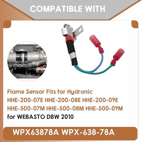 Replace WPX63878A WPX-638-78A Flame Sensor Fits for Aqua-HOT H-ydronic Webasto Burner Heads - 12V in Saudi Arabia