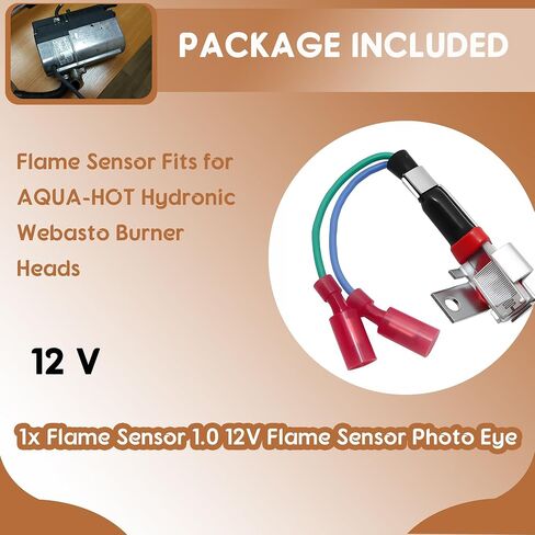 Replace WPX63878A WPX-638-78A Flame Sensor Fits for Aqua-HOT H-ydronic Webasto Burner Heads - 12V in Saudi Arabia