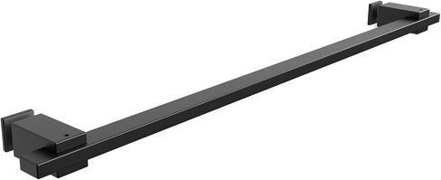 Adjustable Shower Door Handle for 3/8" Glass, 304 Stainless Steel Pull Bar, Fits Hole Diameter ≥8mm, Modern Towel Bar & Grab Rail for Bathroom - Bright Chrome (1 Handle Only) in Saudi Arabia