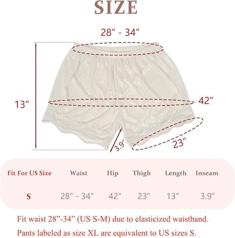 2 Pack Women Slip Shorts for Under Dress Half Slip Pettipants Bloomers Culotte Shorts for Under Skirts Dresses, Black and White in Kuwait