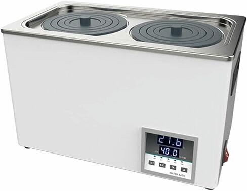 Digital Thermostatic Water Bath for Laboratory, Thermostatic Laboratory Heating Devices with Internal Stainless Steel Tank, Temperature Range: +10-100 ℃ in Kuwait
