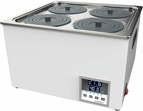 Digital Thermostatic Water Bath for Laboratory, Thermostatic Laboratory Heating Devices with Internal Stainless Steel Tank, Temperature Range: +10-100 ℃ in Kuwait