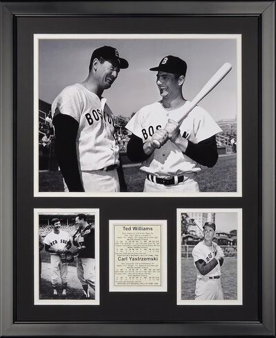 Legends Never Die Ted Williams & Carl Yastrzemski Photo Photo Collage ، 16 "× 20" in Saudi Arabia