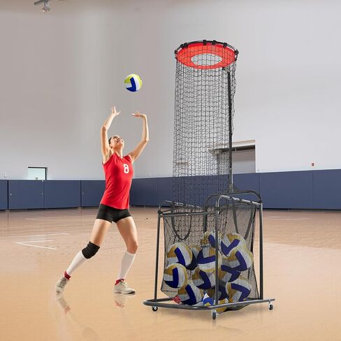 VEVOR Volleyball Training Net System,8 * 11/12 * 11ft/Pitching Practice/Spiking Practice/14 Net,Portable Net Station, Easy Setup Indoor Outdoor Target Net for Serving Spiking Setting in Saudi Arabia