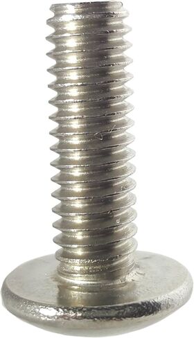 10-32 × 1/2 "مسامير آلة رأس الجمالون ، الخيط الكامل ، محرك فيليبس ، الفولاذ المقاوم للصدأ 18-8 ، النهاية المشرقة ، خيط الماكينة ، الكمية 100 قطعة بواسطة Fastenere in Saudi Arabia