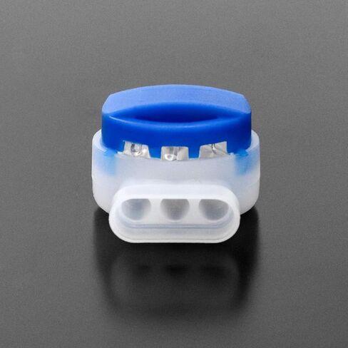 Qwork 50 Pack 3 Wire Connecors Electrical IDC 314-Box-Box Pigtrain in Saudi Arabia