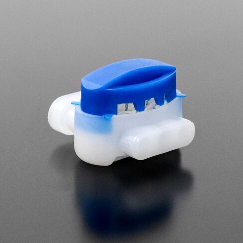Qwork 50 Pack 3 Wire Connecors Electrical IDC 314-Box-Box Pigtrain in Saudi Arabia