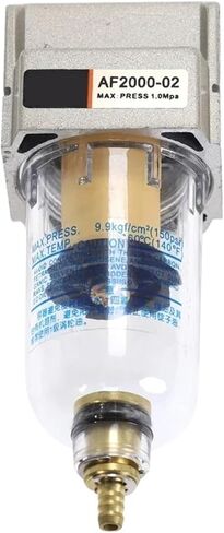 AF2000-02 Compressed Air Compressor in Line Moisture Water Filter Trap 1/4" W Pneumatic Fittings(ONLY AF2000-02) in Kuwait