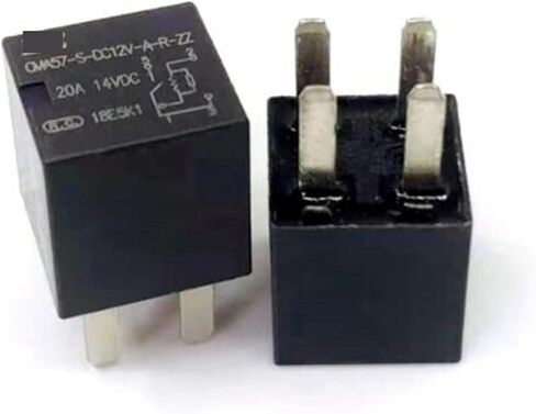 RELAY CMA57-S-DC12V-A-R-AZZ CMA57 S DC12V A R ZZ CMA57SDC12V-A-R-REZ 12VDC DC12V 12V 20A 4PIN AUTO RELAY (الحجم: 5pcs) in Saudi Arabia