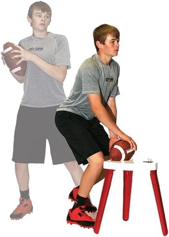 GameBreaker QB -TEE - TEE TEE TEE مع توقيت كرة القدم مع مؤقت قابل للبرمجة ، صاخب داخلي/خارجي ، تصميم محمول خفيف الوزن ، واثنين in Saudi Arabia
