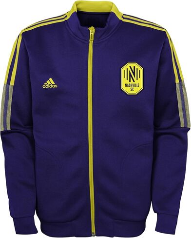 Adidas MLS Youth Boys (8-20) سترة سفر النشيد الكاملة in Kuwait