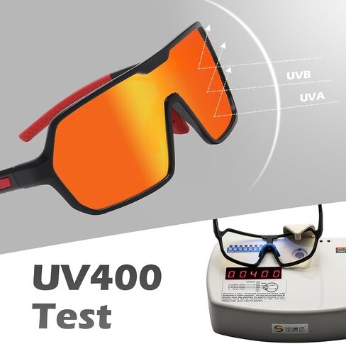 Suertree Photochromic Cycling Glasses Men Women Sports Clear Sunglasses Mountain Bike Riding MTB Bicycle Running Golf in Kuwait