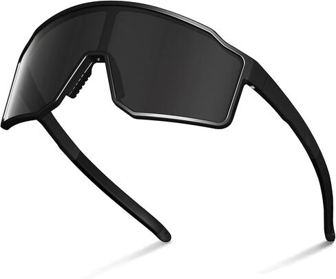 نظارة شمسية SPOSUNE UV400 المستقطب ، نظارات TR90 الرياضية للركض ، ركوب الدراجات ، البيسبول والدراجات (للجنسين) in Kuwait