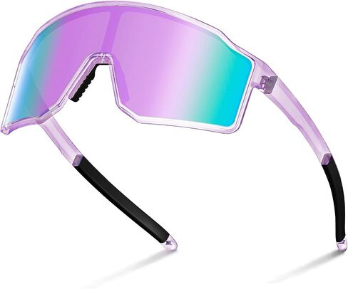 SPOSUNE UV400 Polarized Softball Sunglasses, TR90 Sports Glasses for Running, Cycling, Baseball & Bike (Unisex) in Saudi Arabia