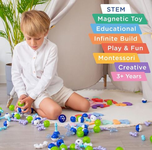 Magnetic Building Set - Cosmic Soft - STEM Awarded in Saudi Arabia