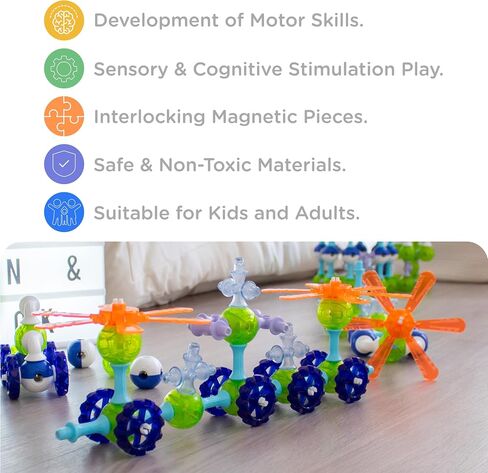 Magnetic Building Set - Cosmic Soft - STEM Awarded in Saudi Arabia