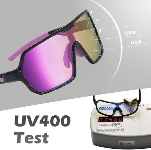 Suertree Photochromic Cycling Glasses Men Women Sports Clear Sunglasses Mountain Bike Riding MTB Bicycle Running Golf in Kuwait