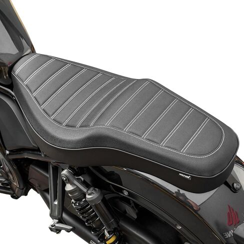 دراجة نارية كاملة مقعد من قطعة واحدة سائق السرج الخلفي سرج السرج الخلفي وسادة سرج وسادة بيلون متوافقة مع المتمردين 1100 cmx1100 cm1100 2021 2022 2023 2024 ، أسود غير لامع in Kuwait