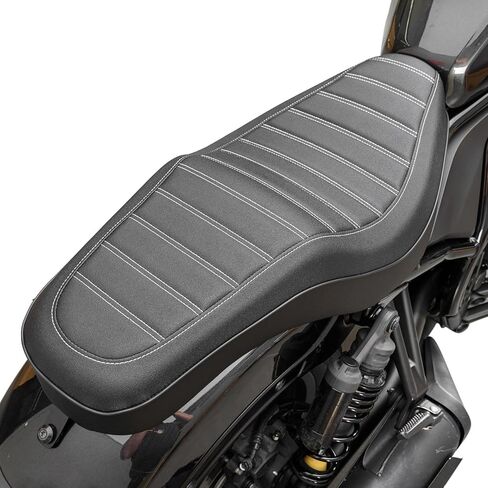 دراجة نارية كاملة مقعد من قطعة واحدة سائق السرج الخلفي سرج السرج الخلفي وسادة سرج وسادة بيلون متوافقة مع المتمردين 1100 cmx1100 cm1100 2021 2022 2023 2024 ، أسود غير لامع in Kuwait