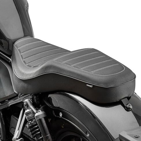 دراجة نارية كاملة مقعد من قطعة واحدة سائق السرج الخلفي سرج السرج الخلفي وسادة سرج وسادة بيلون متوافقة مع المتمردين 1100 cmx1100 cm1100 2021 2022 2023 2024 ، أسود غير لامع in Kuwait