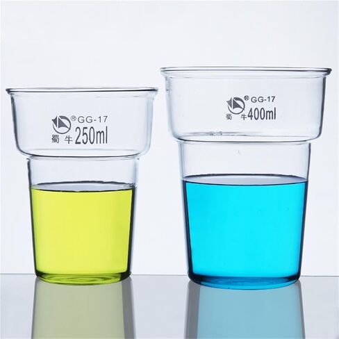 250ml 400ml Dye Cup Thick-walled Gas Cup Laboratory Glassware (250ml) in Saudi Arabia