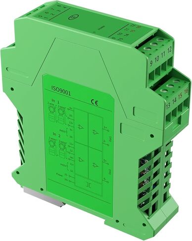 4-20mA to 0-10V Signal Isolator 1 in 1 Out 1 in 2 Out Analog Signal Isolator 0-10V 0-5V Signal Transmitter(1 in 2 Out,Output 0-5V_Input 4-20MA_DC24V) in Saudi Arabia