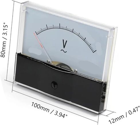 44L1 AC Voltmeter 100 * 80mm (AC0-250V) in Kuwait