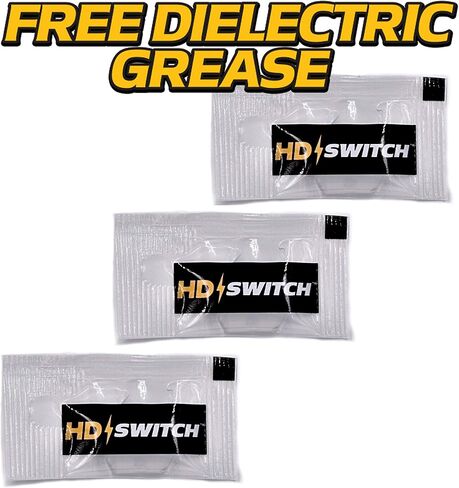 HD Switch (3 Pack) 12V 40A WaterProof Relay replaces Husqvarna AYP Craftsman 539102914, 539 10 29-14 w/LED Indicator Light & Dielectric Grease in Saudi Arabia