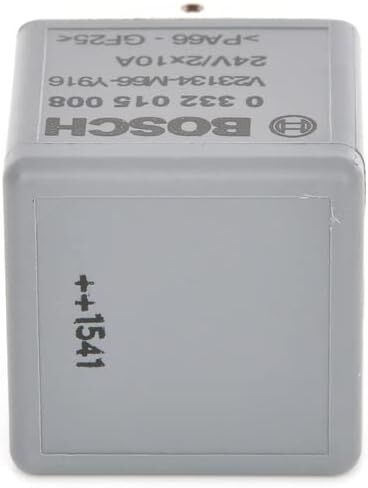 BOSCH 0332015008 Normal Open Mini Relay - 5 Pins ، 24V ، 2x10 A - Single in Saudi Arabia