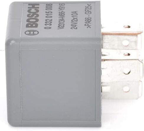 BOSCH 0332015008 Normal Open Mini Relay - 5 Pins ، 24V ، 2x10 A - Single in Saudi Arabia