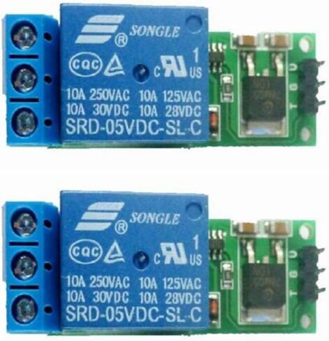 DC 6V 9V 12V 24V FLIP-FLOP MELAY MELOALE MODULE BISTABLE SELF LOCKING BOARK in Kuwait
