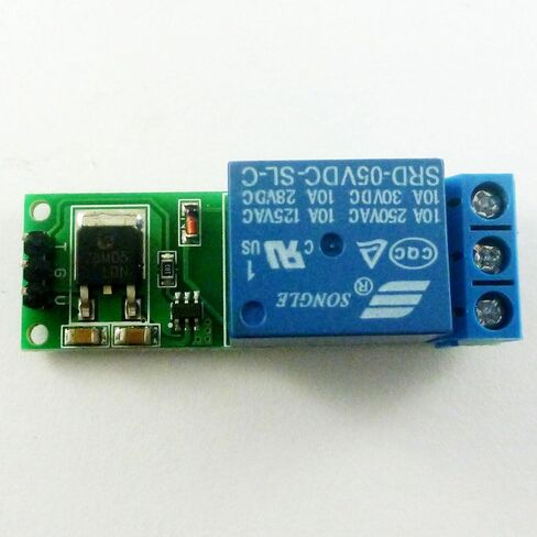 DC 6V 9V 12V 24V FLIP-FLOP MELAY MELOALE MODULE BISTABLE SELF LOCKING BOARK in Kuwait