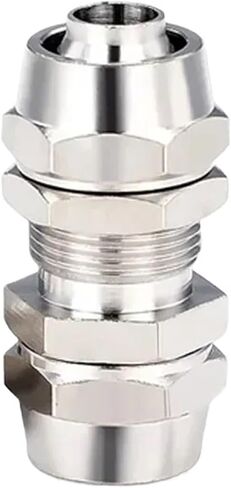 10pcs KPE KPM KPU KPV KPZA COPPER COPPER Nickel Air Connector لأنبوب خرطوم OD 4 6 8 10 12 14 16 مم اتصال مفصل (KPU ، 6 مم (10pcs)) in Saudi Arabia