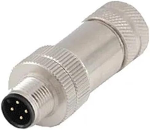 5pcs M12 4p 5p 6p 8 دبابيس محمية موصل الإرساء للرسوم الذكور الجمعية المعدنية الإناث قابس الطيران (اللون: M12-D-5p ذكر) in Saudi Arabia