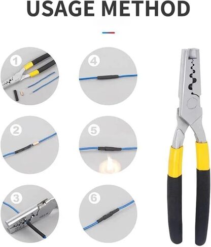 1000PC φ1.5/2/2.5/3/4/5/6/7/8/10 mm GT Copper Connecting Pipe Connection Tube Wire Connector Cold Crimping Terminal(Color:GT-4 1000PCS) in Saudi Arabia
